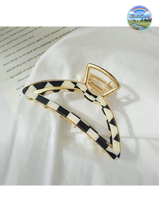 3 Acetate Metal Claw Hair Clips for Thick Hair main image 4